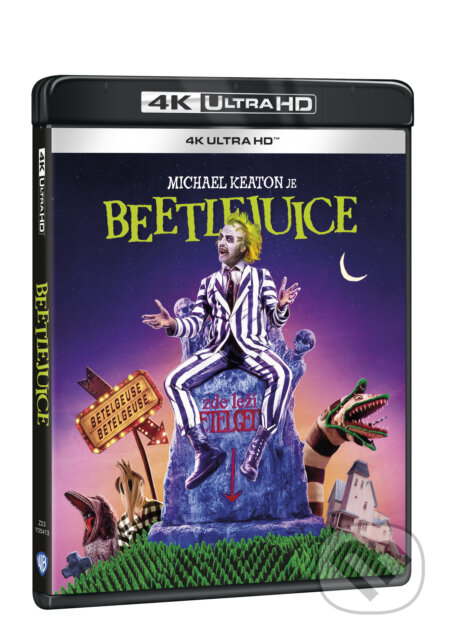 Beetlejuice Ultra HD Blu-ray (UHD+BD) - Tim Burton - film z kategorie Komedie