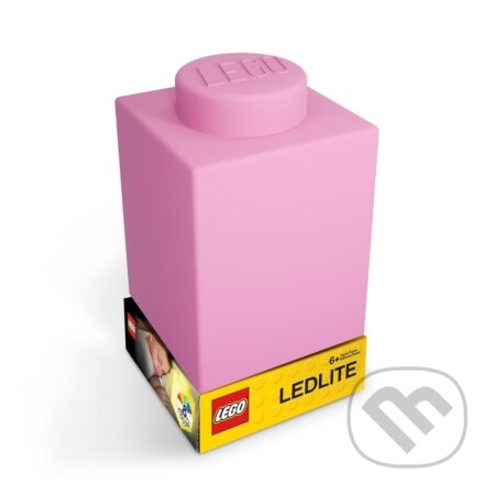 LEGO Classic Silikonová kostka noční světlo - růžová, LEGO, 2020