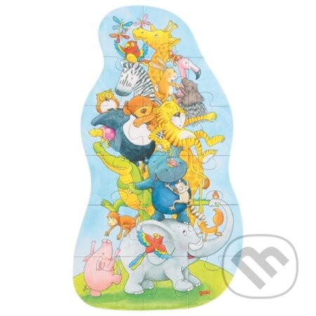 Puzzle XXL Zvieracia pyramída