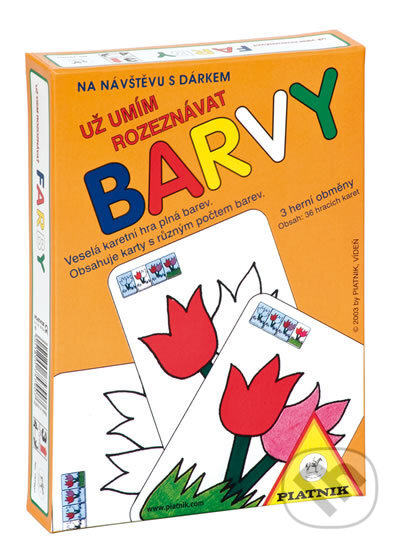 Už umím rozeznávat barvy - hra z kategorie Vzdělávací hry