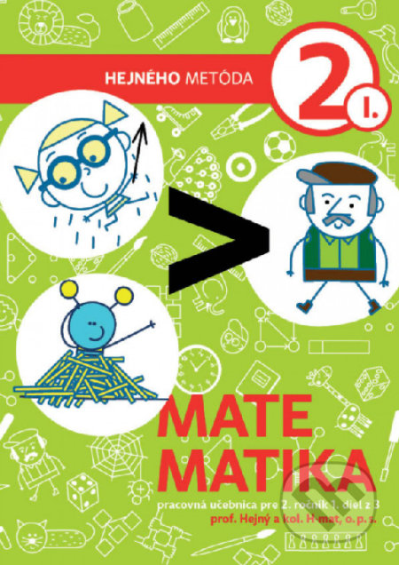 Matematika 2 - Pracovná učebnica I. diel - Milan Hejný, Indícia, s.r.o., 2019