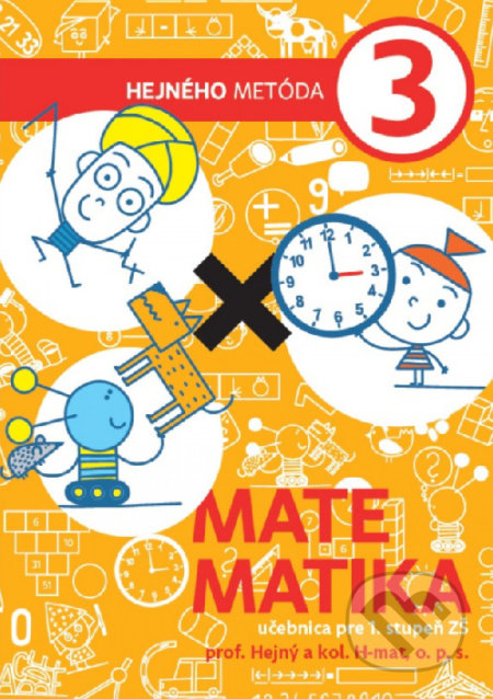 Matematika 3 - Učebnica - Milan Hejný, Indícia, s.r.o., 2020