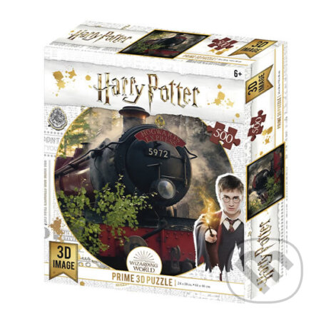 Harry Potter 3D puzzle - Bradavický expres, CubicFun, 2020