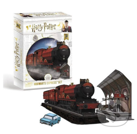 Harry Potter 3D puzzle - Bradavice expres, CubicFun, 2020