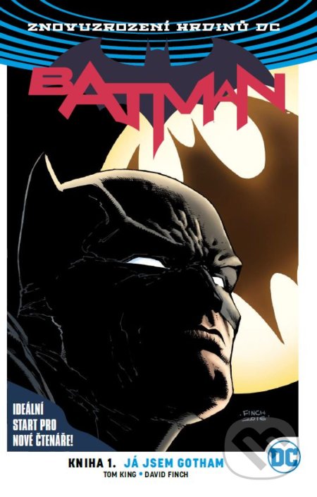 Batman 1: Já jsem Gotham - Tom King, David Finch (ilustrácie), Seqoy-Crew, 2018