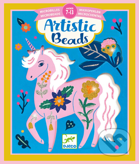 Artistic Beads: Kvety a srsť, Djeco, 2020