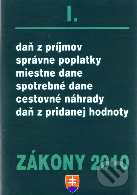 Zákony 2010 I., Poradca s.r.o., 2010