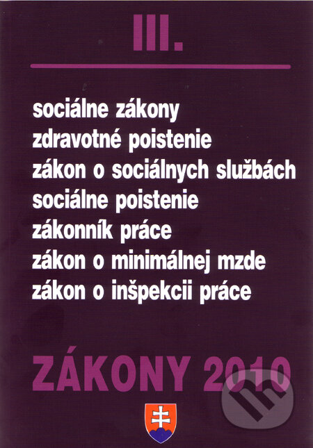 Zákony 2010/III., Poradca s.r.o., 2010