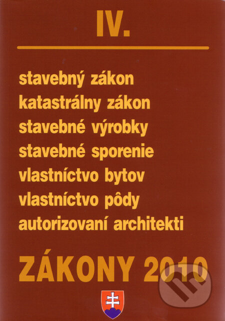 Zákony 2010/IV., Poradca s.r.o., 2010