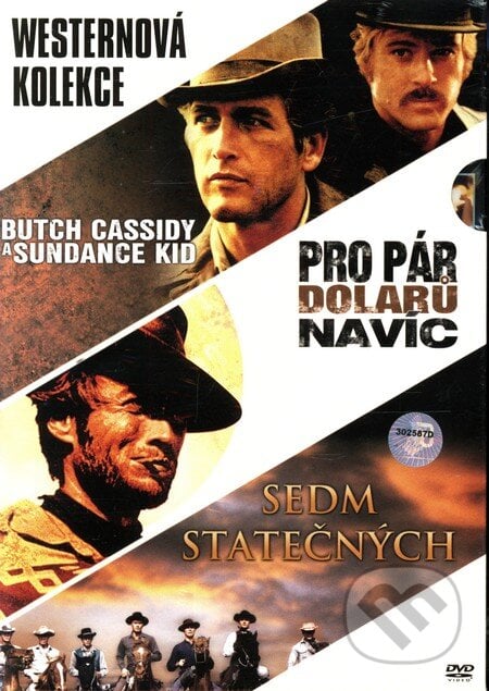 3 DVD Westerny, Bonton Film
