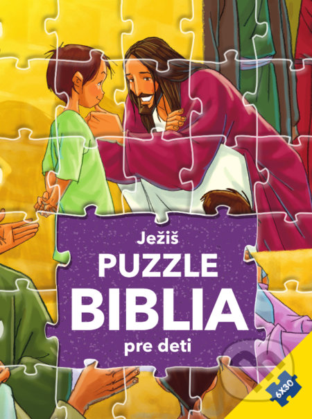 Puzzle Biblia pre deti: Ježiš - Gustavo Mazali, Gao Hanyu, Slovenská biblická spoločnosť, 2020