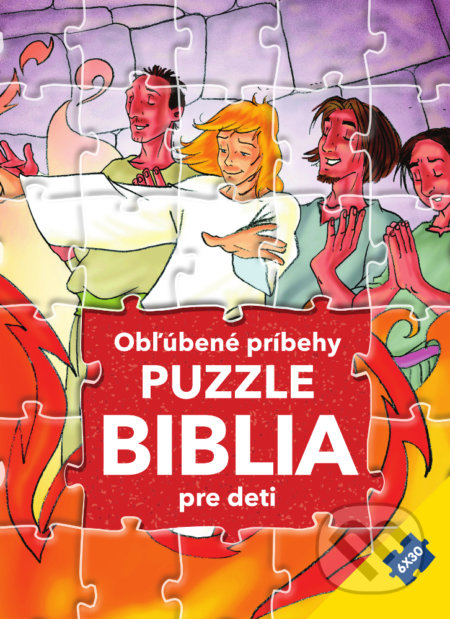 Puzzle Biblia pre deti: Obľúbené príbehy - Gustavo Mazali, Gao Hanyu, Slovenská biblická spoločnosť, 2020