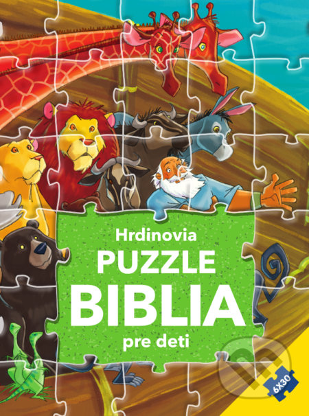 Puzzle Biblia pre deti: Hrdinovia - Gustavo Mazali, Gao Hanyu, Slovenská biblická spoločnosť, 2020