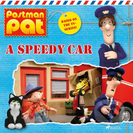 Postman Pat - A Speedy Car (EN) - John A. Cunliffe, Saga Egmont, 2020