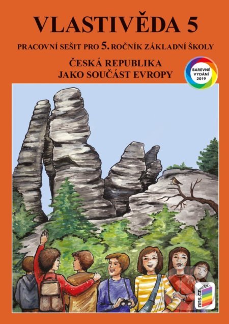 Vlastivěda 5 - ČR jako součást Evropy (barevný pracovní sešit), NNS, 2020