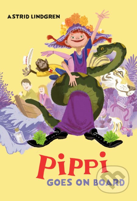 Pippi Goes On Board - Astrid Lindgren, Ingrid Vang Nyman (ilustrácie), Puffin Books, 2020