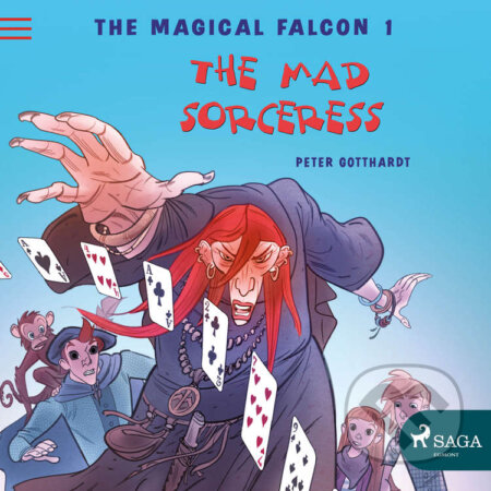 The Magical Falcon 1 - The Mad Sorceress (EN) - Peter Gotthardt, Saga Egmont, 2020