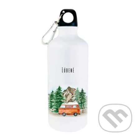 Turistická smaltovaná fľaša Van