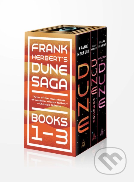 Dune Saga 3-Book Boxed Set (Dune, Dune Messiah and Children of Dune) - kniha z kategorie Sci-fi