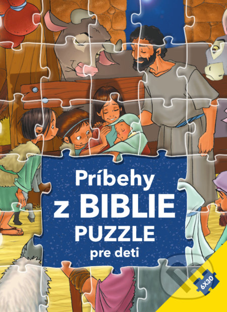 Puzzle pre deti: Príbehy z Biblie - Gustavo Mazali, Gao Hanyu, Slovenská biblická spoločnosť, 2020