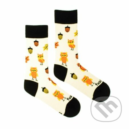 Ponožky Sova M (Unisex veľkosť M (veľkosť 39-42))