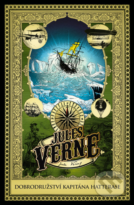 Dobrodružství kapitána Hatterase - Jules Verne, Edice knihy Omega, 2020