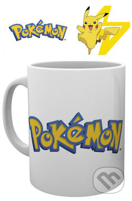 Keramický hrnček Pokémon: Logo a Pikachu, , 2018