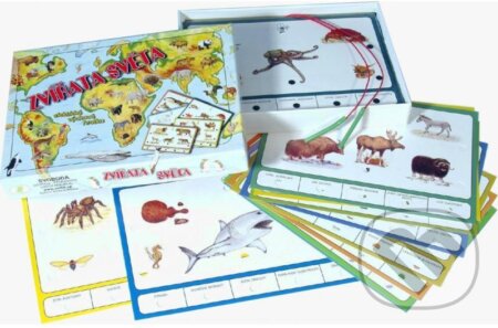 Zvířata světa (společenská hra na baterie v krabici) - hra z kategorie Zvířata