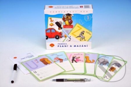 Psaní a mazání 1 - Písmena - hra z kategorie Vzdělávací hry