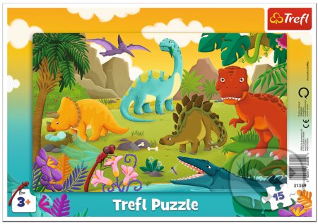 Dinosauři - puzzle z kategorie Maxi dílky