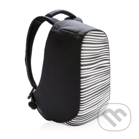 Nedobytný batoh Bobby Compact Zebra, Designio, 2020
