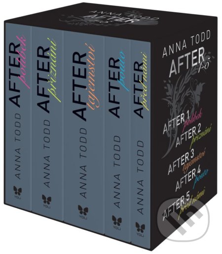 After (1-5) - Dárkový box - Anna Todd, YOLi CZ, 2020
