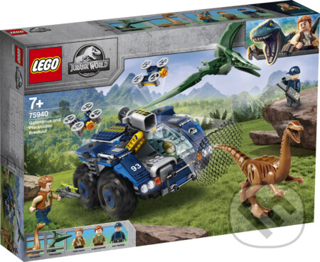 LEGO Jurassic World 75940 Únik gallimima a pteranodona, LEGO, 2020