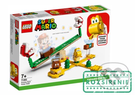 LEGO Super Mario - Pretekárska dráha s piraňami – rozširujúci set, LEGO, 2020