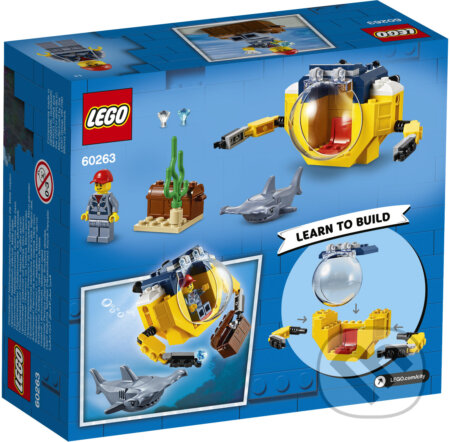 LEGO City - Oceánska miniponorka, LEGO, 2020