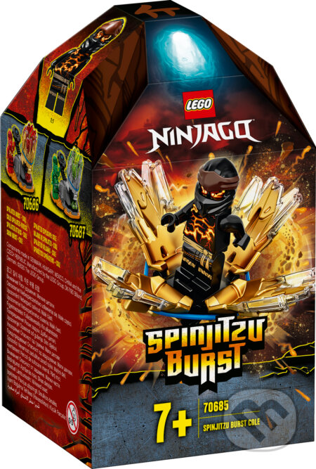 LEGO Ninjago - Spinjitzu úder – Cole, LEGO, 2020