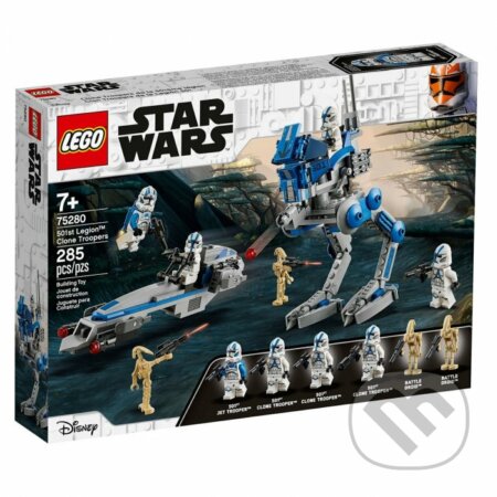Spoločenská hra: LEGO Star Wars 75280 Klonoví vojaci z 501. légie (LEGO). LEGO, 2020