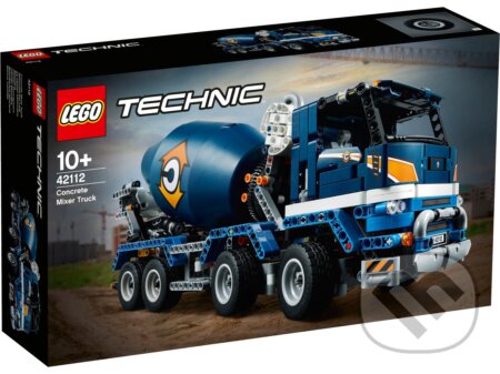 LEGO Technic - Nákladiak s miešačkou na betón, LEGO, 2020