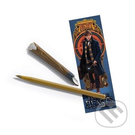 Pero a záložka Fantastická zvířata - Mlok Scammander (Noble Collection)