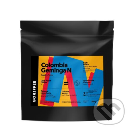 Colombia Geminga Natural 1 kg, Goriffee, 2020