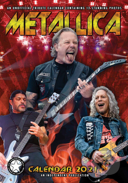 Kalendář 2021: Metallica, Metallica, 2020
