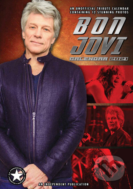 Kalendář 2021: Bon Jovi, , 2020