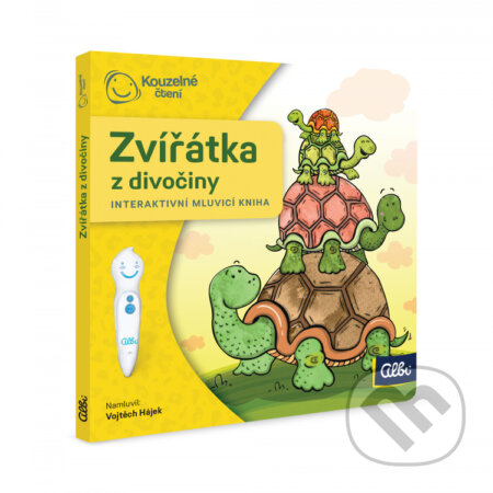 Kouzelné čtení: Minikniha pro nejmenší - Zvířátka z divočiny - hra z kategorie Vzdělávací hry
