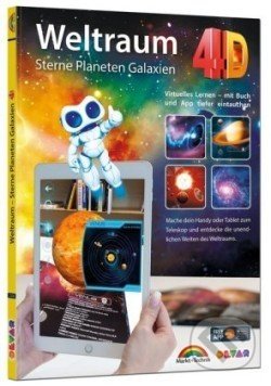 Weltraum 4D (Sterne, Planeten, Galaxien mit virtuell durch den Weltall) - kniha z kategorie Přírodní vědy a technika