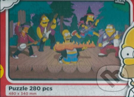 Simpsonovi puzzle 280, EFKO karton s.r.o.