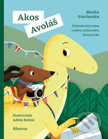 Akos Avoláš - Marka Staviarska, Adela Režná (ilustrátor), Albatros SK, 2021