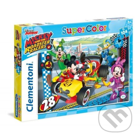 Supercolor Mickey závodník, Clementoni, 2020