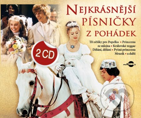 Nejkrásnější písničky z pohádek (2 CD)