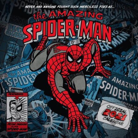 Oficiálny kalendár 2021 Marvel Comics: Amazing Spiderman Classic Comics, , 2020