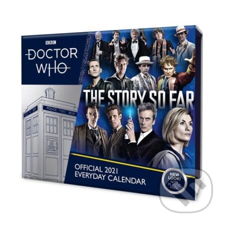 Oficiálny stolový trhací kalendár BBC 2021: Doctor Who, , 2020